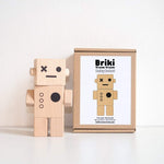 Load image into Gallery viewer, Wooden Robot Natural - thetinycrate
