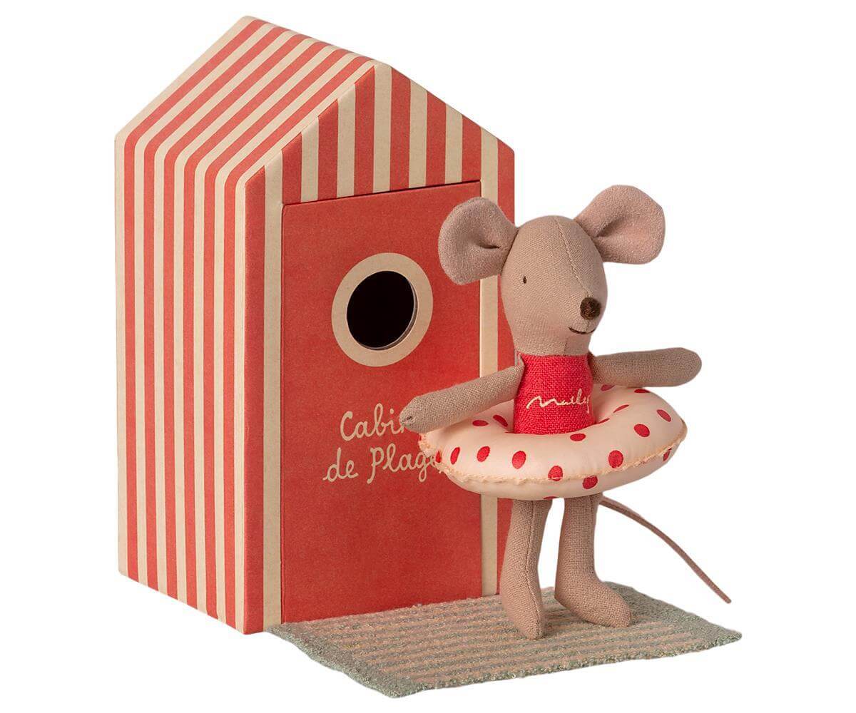 Little Brother Beach Mouse Toy
