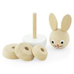 Load image into Gallery viewer, Bonnie - Wooden Rabbit Stacking Puzzle Miva Vacov