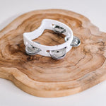 Load image into Gallery viewer, Mini White Tamborine