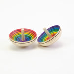 Load image into Gallery viewer, UFO Rainbow Spinning Top
