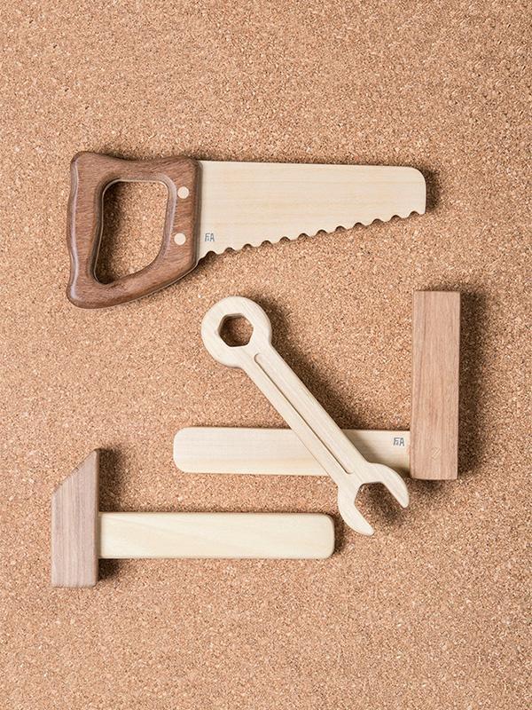 Wooden Tool Set - thetinycrate