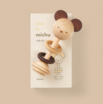 Load image into Gallery viewer, Nice to Michu Baby Rattle
