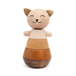 Load image into Gallery viewer, Wooden Stacking Cat
