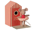 Load image into Gallery viewer, Beach Mouse Little Sister in Cabin
