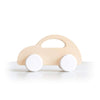 This beetle push car with white wheels has been handcrafted and hand-painted in Europe. Made from natural maple wood, it’s perfect for encouraging imaginative play with little ones. 