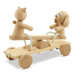 Load image into Gallery viewer, Carl &amp; Coco -Wooden See Saw Pull Along Miva Vacov
