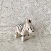 Perfectly hand made and hand painted wooden white zebra with black stripes. Crafted by t-lab