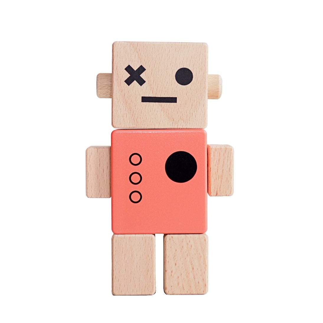 Wooden Robot Coral - thetinycrate
