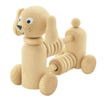 Load image into Gallery viewer, Rowan - Wooden Dog with Counting Beads Miva Vacov
